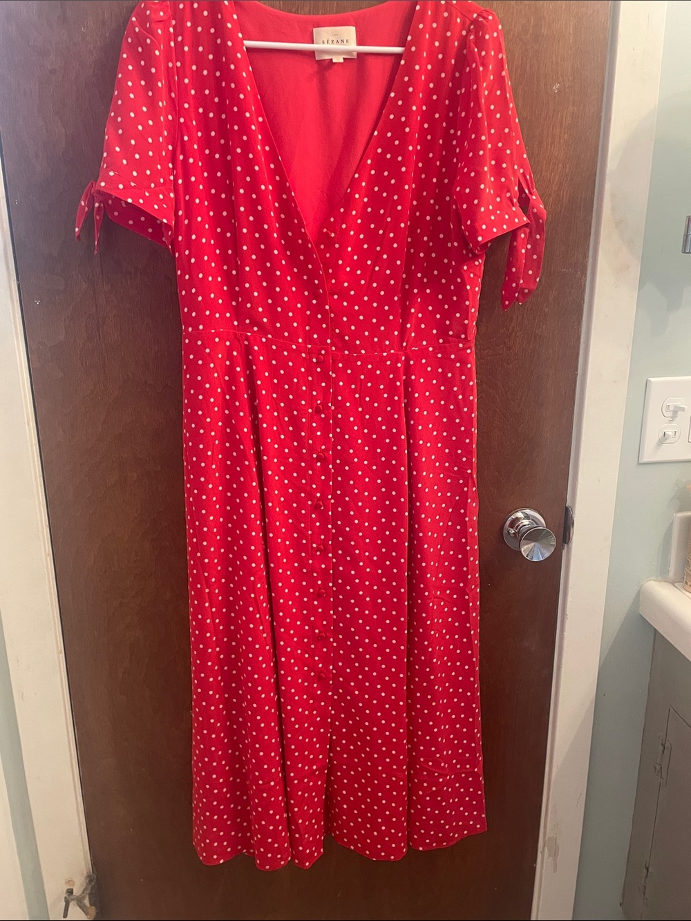 Sézane Silk dress 38